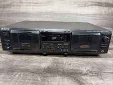 Sony we435 dual - dual, cassette
