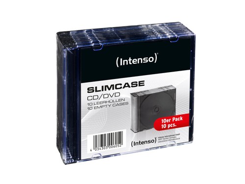 Intenso slim custodie dvd - intenso,