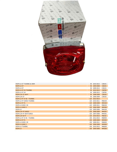 Fanale posteriore original - fanale,