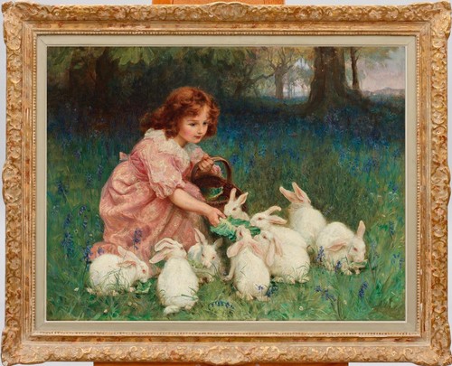 Antico dipinto olio fatto - , a