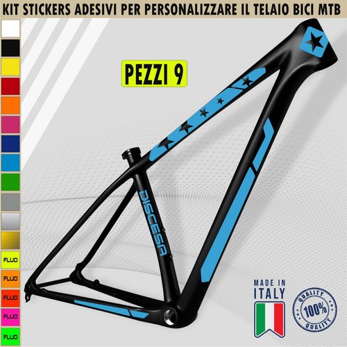 Kit adesivi telaio bici - 9,
