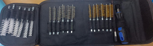 Kit scovoli 20pz acciaio - scovoli,