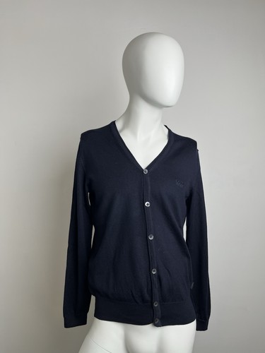 Cardigan hugo boss blu - uomo, m