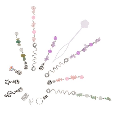 Pcs accessori per treccine - accessori,