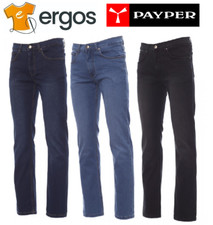 Payper MUSTANG Pantalone Da Uomo Jeans Denim Effetto Consumato Gamba Tubolare