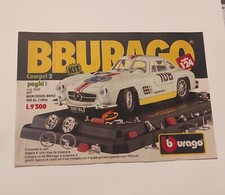 Inserto ritaglio 1988 BBurago kit Mercedes Benz 300 SL (1954) scala 1:24 Burago