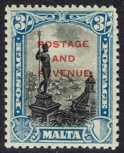 Malta 1928 affrancatura - malta, e