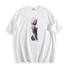 T-shirt ritratto elegante