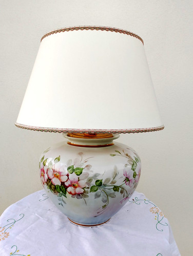 Lampada tavono porcellana - da,