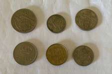 Lotto di 6 Monete Spagnole , Riferimento Lotto M 16