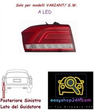 FARO FANALE POSTERIORE ESTERNO SX LED PER VW PASSAT 3G SW B8 2014 GRUPPO OTTICO