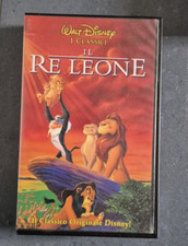 IL RE LEONE VHS ORIGINALE WALT