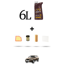 HOFFCAR Kit tagliando 4 FILTRI