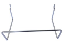 Euro comet Gancio in Acciaio Cromato per Pannelli dogati Porta Racchette e Skate