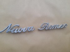 ALFA ROMEO SCRITTA POSTERIORE