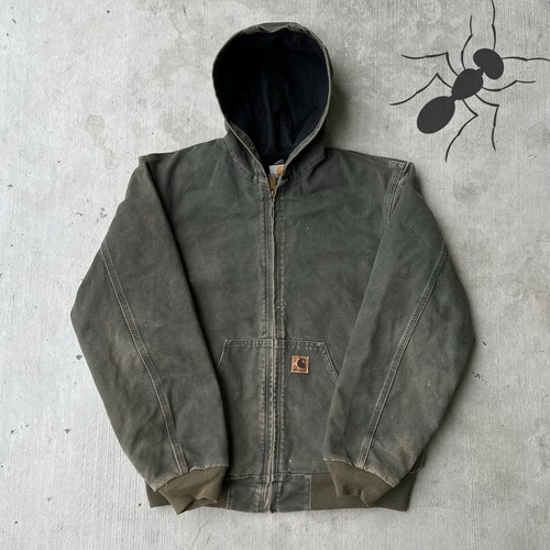 Carhartt j25 mos green - j25, hooded