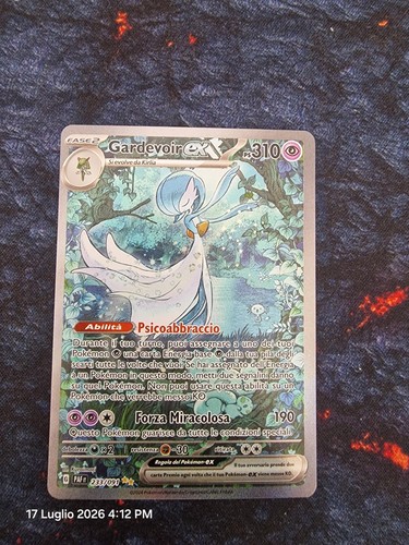Gardevoir paf 233 - ex, it