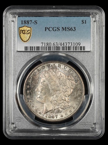 1887 pcgs ms63 - $1,