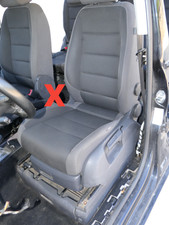 Sedile anteriore sinistro VW