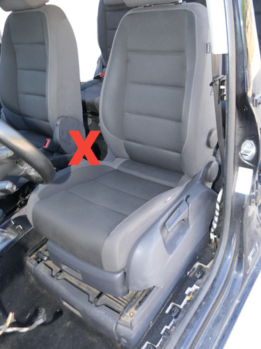 Sedile anteriore sinistro - , vw