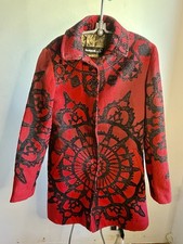 Cappotto rosso Desigual by Karl Lagerfeld taglia EUR 40 (IT 44) - Short Coat
