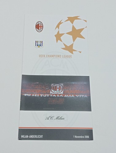 Menu ufficiale milan - ufficiale,