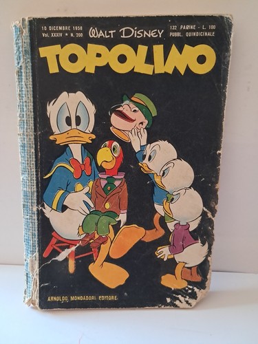 Topolino libretto originale - topolino, no