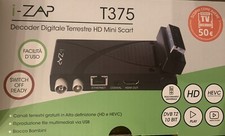 Decoder Digitale Terrestre HD i-ZAP T375 Nero