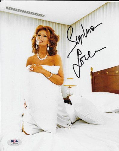 Sophia loren foto firmata - sophia,