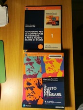 IL GUSTO DEL PENSARE 1 - libro di filosofia per scuola superiore