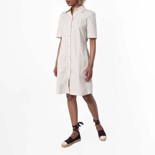 Abito camicia maniche corte