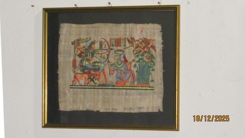 R541 quadro papiro egizio - papiro,