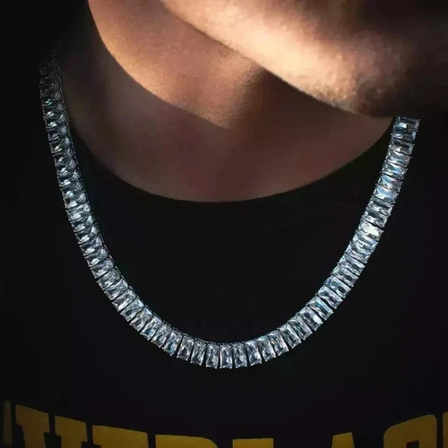 Collana tennis uomo - collana,