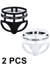 2 Pezzi Jockstrap Uomo Intimo