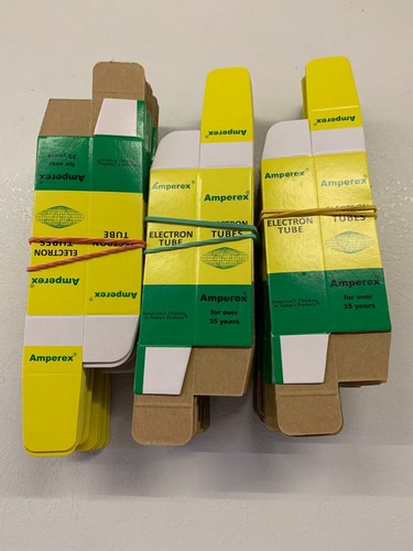 10x amperex scatole tubo vuoto - tubo,