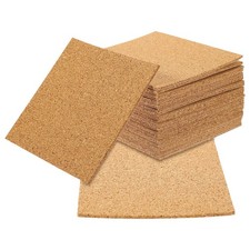  40 Pcs Sughero Adesivo Con Supporto in Tappetini Adesivi ​​sughero