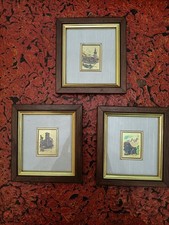 Lotto 3 quadretti vintage