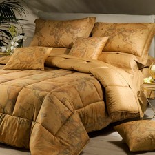 Trapunta In Raso Di Cotone Geo