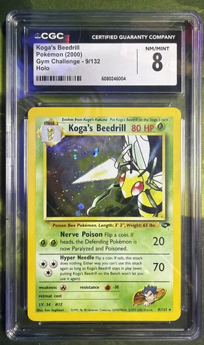 Koga beedrill holo 132 - beedrill,