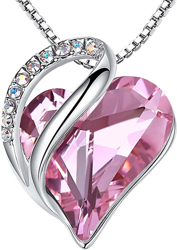 Infinito amore cuore collana - cuore,
