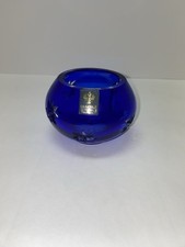 FABERGE Crystal GerCobalt Blue