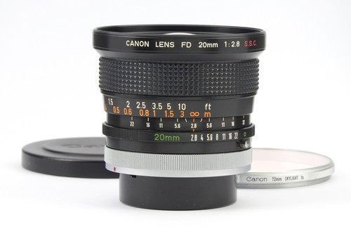 Canon 20mm s - fd, 2.8/20mm