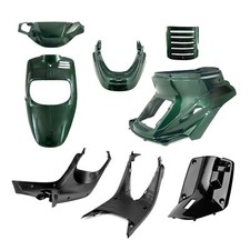 Kit Carene TNT 8 Pezzi Verde Giaguaro Nero MBK 50 BOOSTER 1995-2003
