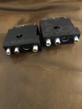 2 x Adattatore RCA da SCART a