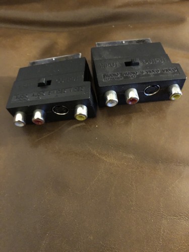 Adattatore rca scart a - x,