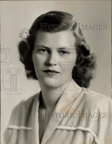 1950 press photo miss - press, solveig