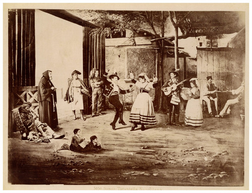 Italie napoli tarantella - italie,, napoli,