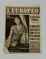 L'EUROPEO Anno IX N.34 Agosto