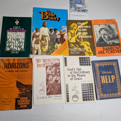 Lot vtg christian - x9,