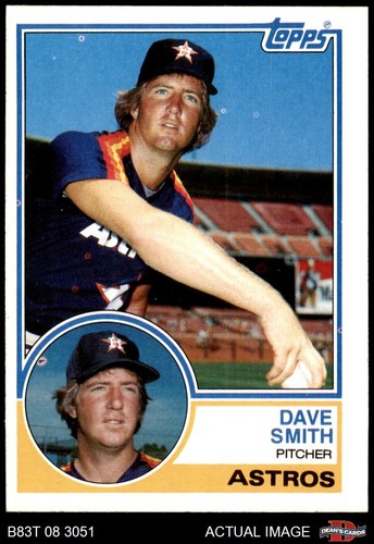 1983 topps 247 dave smith - topps,